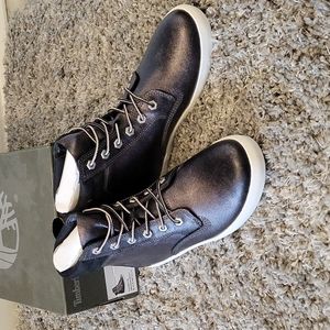 Timberland Dausette sneaker boot black metallic NIB size 9.5